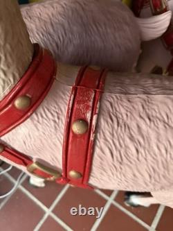 Home Depot 9 ft. Giant-Sized LED Santa's Sleigh with Reindeer Holiday USED 2025