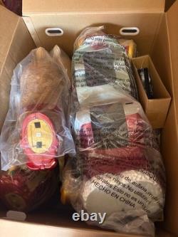 Home Depot 9 ft Giant Sized LED Santas Sleigh with Reindeer Holiday 2025 NIB