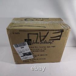 Home Interiors Porcelain Santa Sleigh 13 & Reindeer 11 2 Pc. 58118 58117 w Box