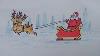 How To Draw Santa Claus With Sleigh Simple Winter Scenery Drawing Santa With Reindeer Drawing