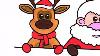 How To Draw Santa S Sleigh With Reindeer Christmas For Kids Draw Santa Claus With Sleigh