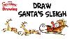 How To Draw Santa And His Sleigh