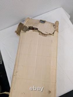 Husna Imports Large Metal Christmas Candelabra Sculpture Santa Sleigh Reindeer