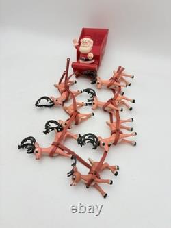 Island Of Misfit Toys Rudolph The Red Nose Reindeer Santa Sleigh Figurine Set