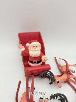 Island Of Misfit Toys Rudolph The Red Nose Reindeer Santa Sleigh Figurine Set