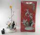 Jc Penney Santa's Sleigh & Reindeer Light-up Color Change Christmas Decoration