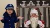 Jannie Pretend Play W Santa Clause Giving Christmas Presents U0026 Getting Locked Up In Jail
