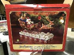 Jim ShoreMagic Takes Flight Musical Masterpiece Sleigh Santa & Reindeer 4017630