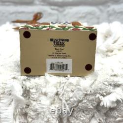 Jim Shore 2004 Santa Sleigh Delivering Joy & the 3 Dash Away Reindeer