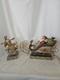Jim Shore Heartwood Creek Delivering Joy Santa & Sleigh + 2 Dash Away Reindeer