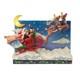 Jim Shore Heartwood Creek Deluxe Santa Sleigh W Reindeer Scene Fig 6017012