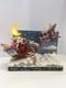 Jim Shore Santa Sleigh With Reindeer Led-st. Nicholas Is On His Way 6017012 New