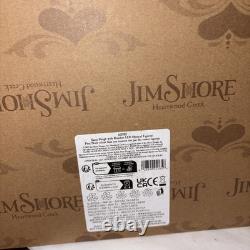 Jim Shore SANTA SLEIGH WITH REINDEER LED-ST. NICHOLAS IS ON HIS WAY 6017012 NEW