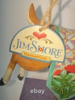 Jim Shore Santa's Sleigh 2006 Christmas Magic Flying Reindeer F400532 Rare