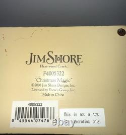 Jim Shore Santa's Sleigh 2006 Christmas Magic Flying Reindeer F400532 Rare