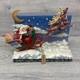 Jim Shore St Nicholas Is On His Way 6017012 Musical Santa Sleigh Reindeer Video
