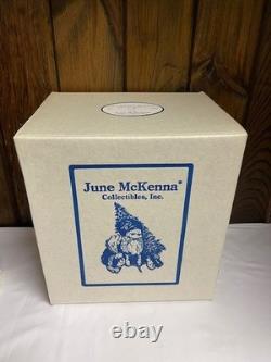 June McKenna -Santa & His Magic Sleigh LE 1108/4000 Santa's Reindeer LE 365/1500