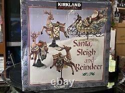 Kirkland Santa Sleigh And Reindeers