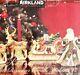 Kirkland Santa Sleigh Reindeer Candleholders Christmas Ceramic Set Of 4 Decor Ss