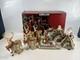 Kirkland Signature Santa And Sleigh With Reindeer Candle Holders With Box