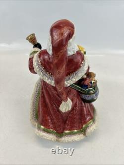 Kirkland Signature Santa and Sleigh with Reindeer Candle Holders With Box