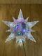 Kurt Adler Early Years Santa Sleigh Revolving Celestial Tree Topper Star Xmas