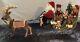 Large Kirkland Costco Santa Sleigh With Reindeer Christmas Decoration Beautiful