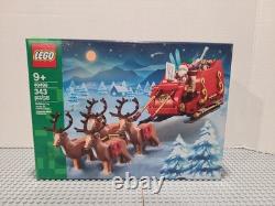 LEGO 40499 Santa's Sleigh & Reindeer Christmas Factory Sealed NEW Hard To Find