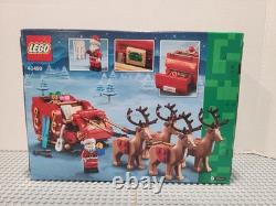 LEGO 40499 Santa's Sleigh & Reindeer Christmas Factory Sealed NEW Hard To Find