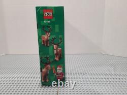 LEGO 40499 Santa's Sleigh & Reindeer Christmas Factory Sealed NEW Hard To Find