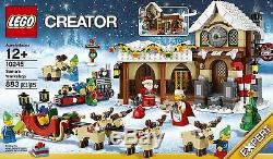 LEGO Christmas Holiday Workshop Santa's Reindeer Sleigh North Pole 10245 RETIRED