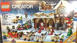 LEGO HOLIDAY CHRISTMAS SANTA'S WORKSHOP 10245 elves reindeer sleigh Seasonal Fun