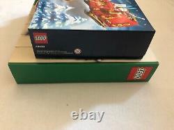 LEGO NEW 40426, 40499 Christmas Two Set Lot Santa Sleigh Reindeer, 2 In 1 Wreath