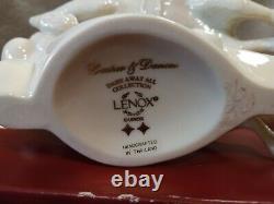 LENOX Dash Away All SANTA in SLEIGH + DASHER & DANCER REINDEER Limited Edition