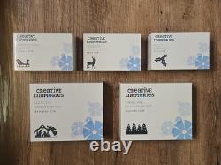 LOT OF 5! Creative Memories Decorative Punch Christmas Holiday All BRAND NEW