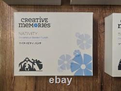 LOT OF 5! Creative Memories Decorative Punch Christmas Holiday All BRAND NEW