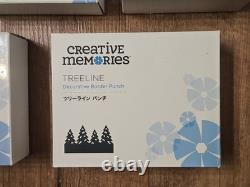 LOT OF 5! Creative Memories Decorative Punch Christmas Holiday All BRAND NEW