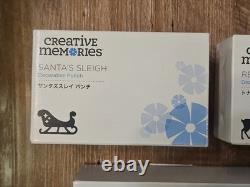 LOT OF 5! Creative Memories Decorative Punch Christmas Holiday All BRAND NEW