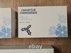 LOT OF 5! Creative Memories Decorative Punch Christmas Holiday All BRAND NEW