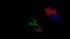 Led Lightshow Projection Reindeer Santa Sleigh Multicolor Christmas