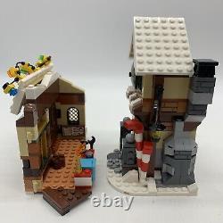 Lego Creator 10245 Christmas Santas Workshop Sleigh Elf Reindeer 99% Complete