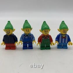 Lego Creator 10245 Christmas Santas Workshop Sleigh Elf Reindeer 99% Complete