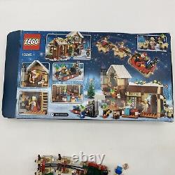 Lego Creator 10245 Christmas Santas Workshop Sleigh Elf Reindeer 99% Complete