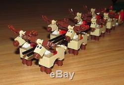 Lego Creator 8 Reindeer, Santa, Sleigh, and Presents Santa's Workshop (10245)