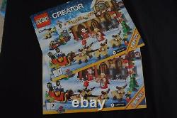 Lego Creator Santas Workshop Christmas Set 10245 Retired Winter Sleigh Reindeer