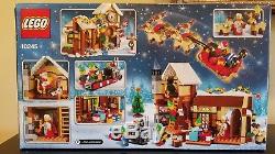 Lego Santa's Workshop 10245 sleigh reindeer new in FACTORY SEALED box NEW