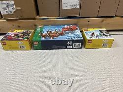 Lego Santas Sleigh Reindeers 40499 + Santa Visit 40125 + Winter Fun 40124 NEW