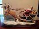 Lenox 1993 Santa's Magical Journey Sleigh Reindeer Fine Porcelain Mib