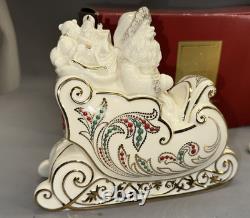 Lenox Dash Away All Santa Sleigh Reindeer Rudolph Christmas Holiday Collection Lenox Dash Away All Santa Sleigh Reindeer Rudolph Christmas Holiday Collection