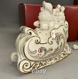 Lenox Dash Away All Santa Sleigh Reindeer Rudolph Christmas Holiday Collection Lenox Dash Away All Santa Sleigh Reindeer Rudolph Christmas Holiday Collection